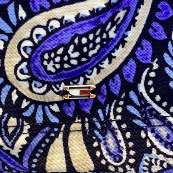 TOMMY HILFIGER NWT WOMENS SUIT SEPARATES TOP BLOUSE PAISLEY WOMENS LARGE - Picture 9 of 10